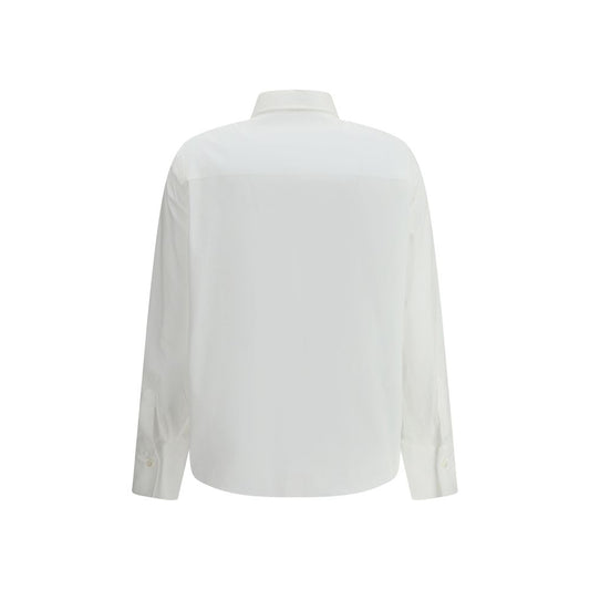 White Cotton Dress Shirt
