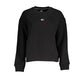 Black Cotton Men Sweatshirt