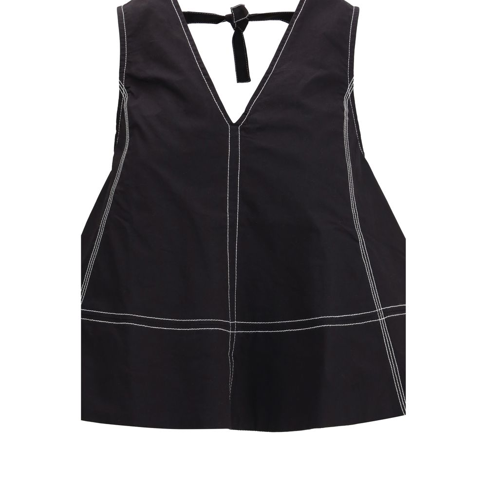 Black Elastane Shirt