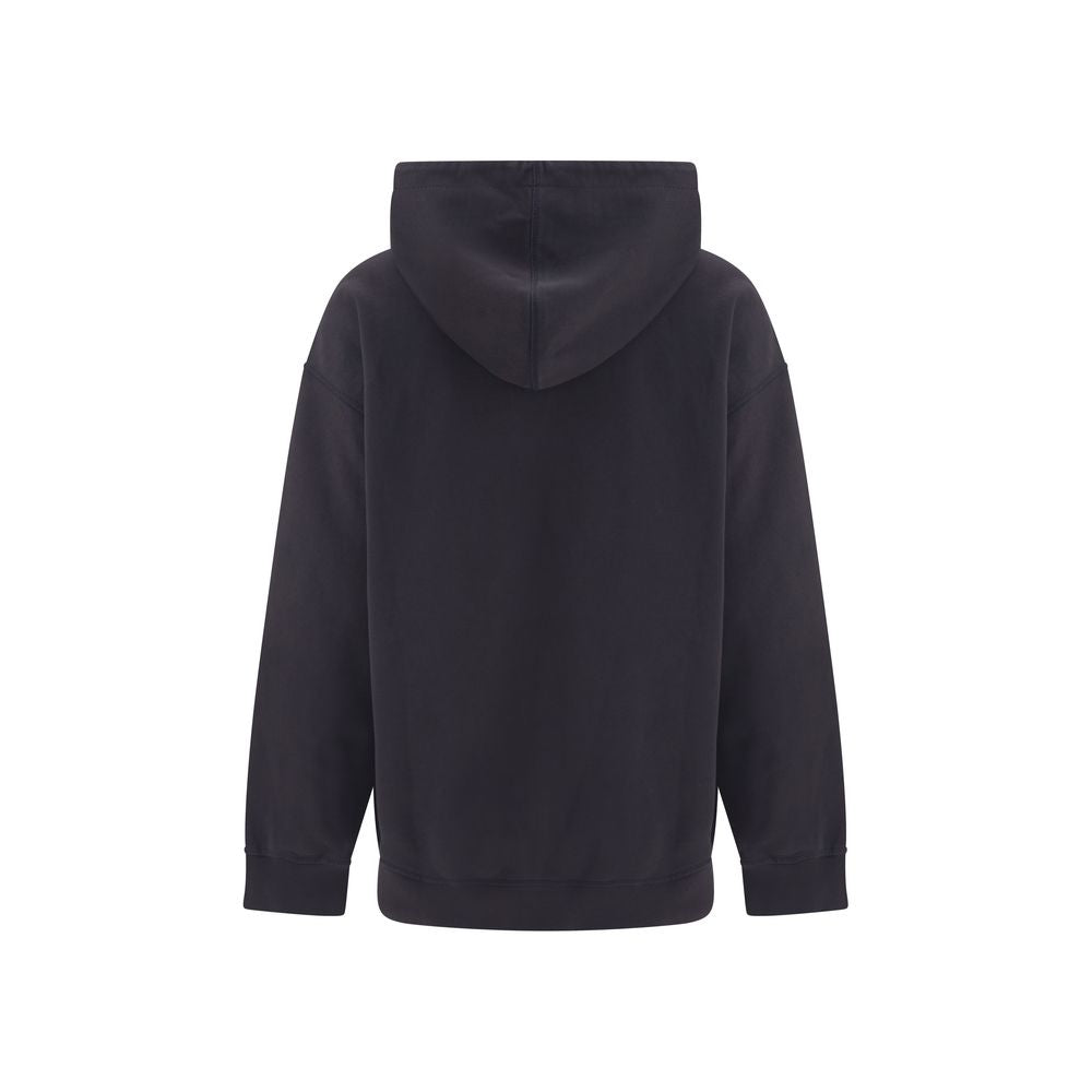 Black Fabric Sweatshirt