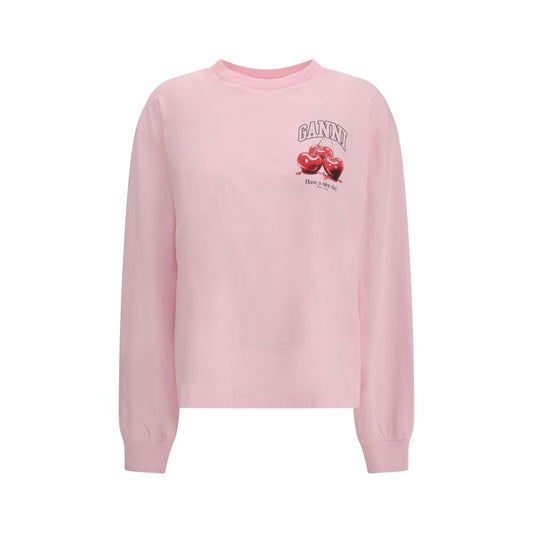 Multicolor Cotton Long Sleeve T-Shirt