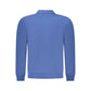 Blue Cotton Men Sweatshirt