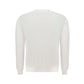 White Cotton Men Sweatshirt