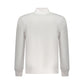 White Cotton Men Sweatshirt