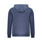 Blue Cotton Men's Hoodie