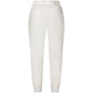 White Cotton Men's Track Pant