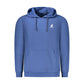 Blue Cotton Men's Hoodie