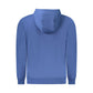 Blue Cotton Men's Hoodie