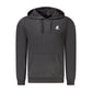 Black Cotton Men's Hoodie