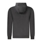 Black Cotton Men's Hoodie