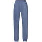 Blue Cotton Men's Sports Trouser