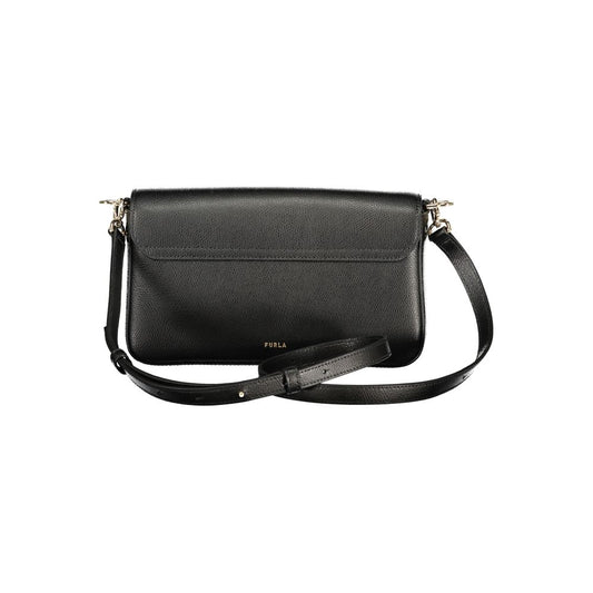 Black Leather Women Handbag