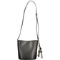 Black Leather Women Bucket Bag
