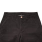 Dark Brown Cotton Stretch Skinny Mid Waist Men Trouser Pants