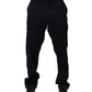 Black Mid Waist Skinny Denim Trouser Jeans