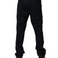 Black Mid Waist Skinny Denim Trouser Jeans