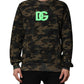 Multicolor Camouflage Men Sweatshirt  Sweater