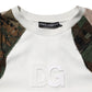 Multicolor Camouflage Sweatshirt Sweater