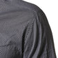 Gray Patterned Long Sleeves Dress Shirt