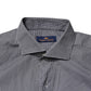 Gray Patterned Long Sleeves Dress Shirt