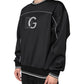 Black DG Logo Crew Neck Sweatshirt Sweater