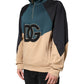 DG Mock Neck Sweatshirt Sweater  Multicolor