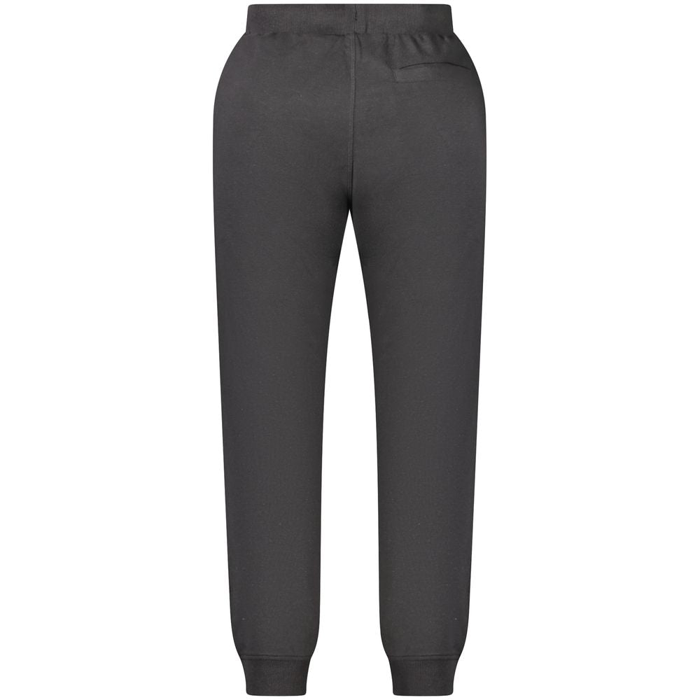 Black Cotton Men's Sweatpant
