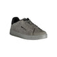 Grigio Polyurethane Men Sneaker