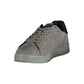 Grigio Polyurethane Men Sneaker