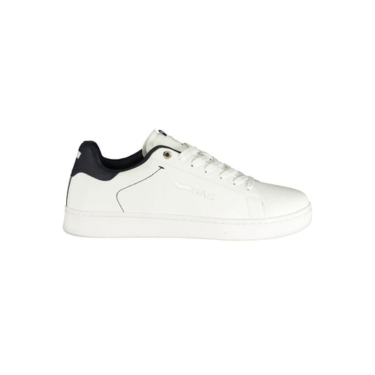 Bianco Polyurethane Men Sneaker