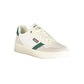 White Polyurethane Men Sneaker