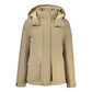 Marrone Polyester Women's Parka Jacket