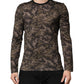 Multicolor Camouflage Long Sleeves T-shirt