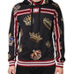 Black King Crown Hooded Sweatshirt Sweater