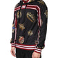 Black King Crown Hooded Sweatshirt Sweater