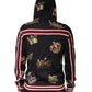 Black King Crown Hooded Sweatshirt Sweater