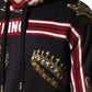 Black King Crown Hooded Sweatshirt Sweater