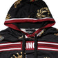 Black King Crown Hooded Sweatshirt Sweater