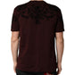Maroon DG Crown Floral Crewneck Men T-shirt