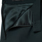 Dark Green Mid Waist Pencil Cut Mini Skirt