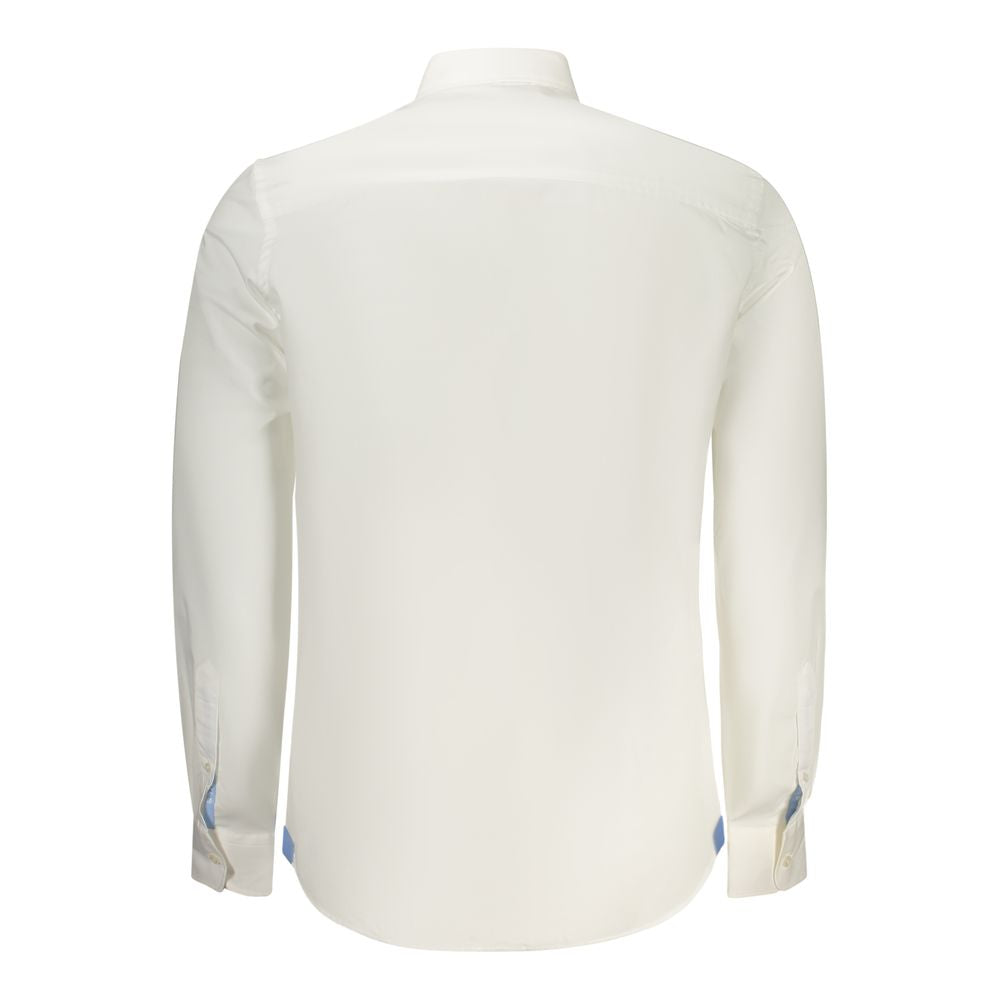White Cotton Men's Shirt