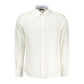 White Cotton Men Shirt