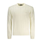 White Polyamide Men's Sweater