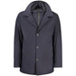 Blu Polyester Men's Jacket