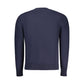 Blue Cotton Men Sweater