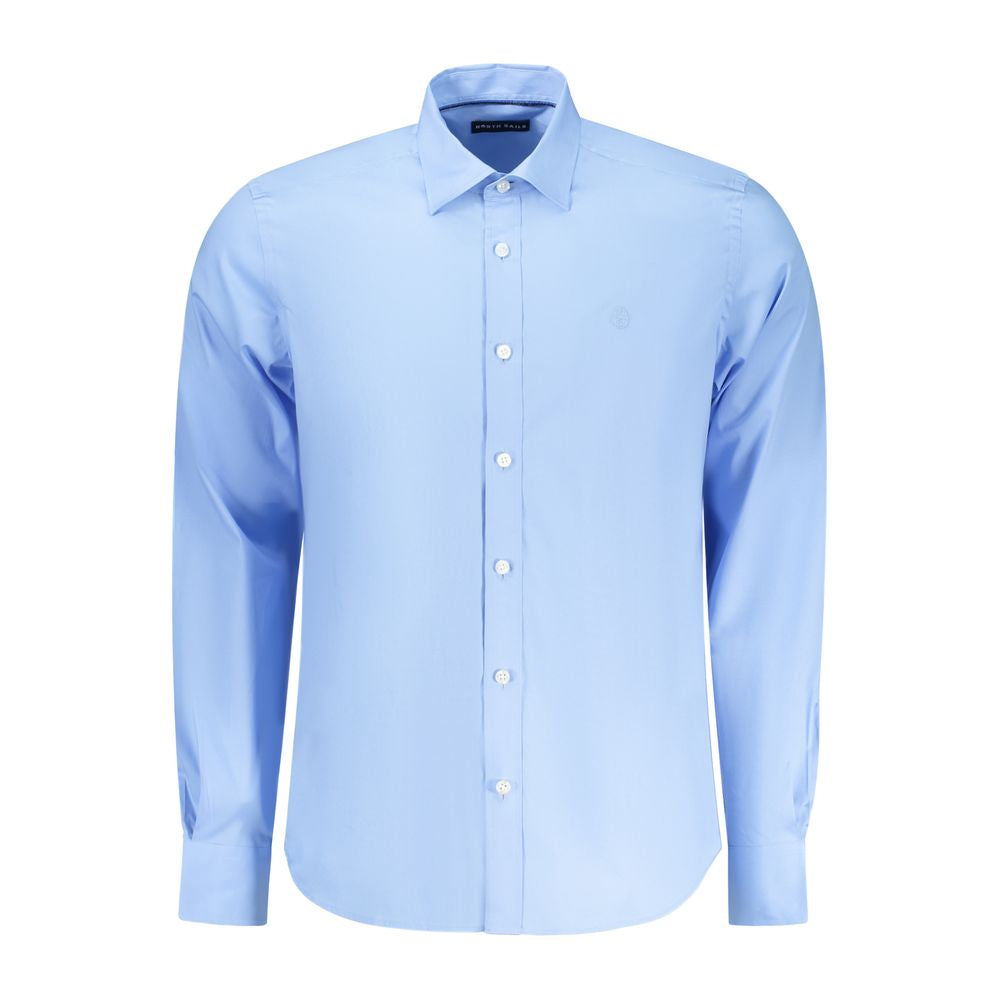 Azzurro Cotton Men's Shirt