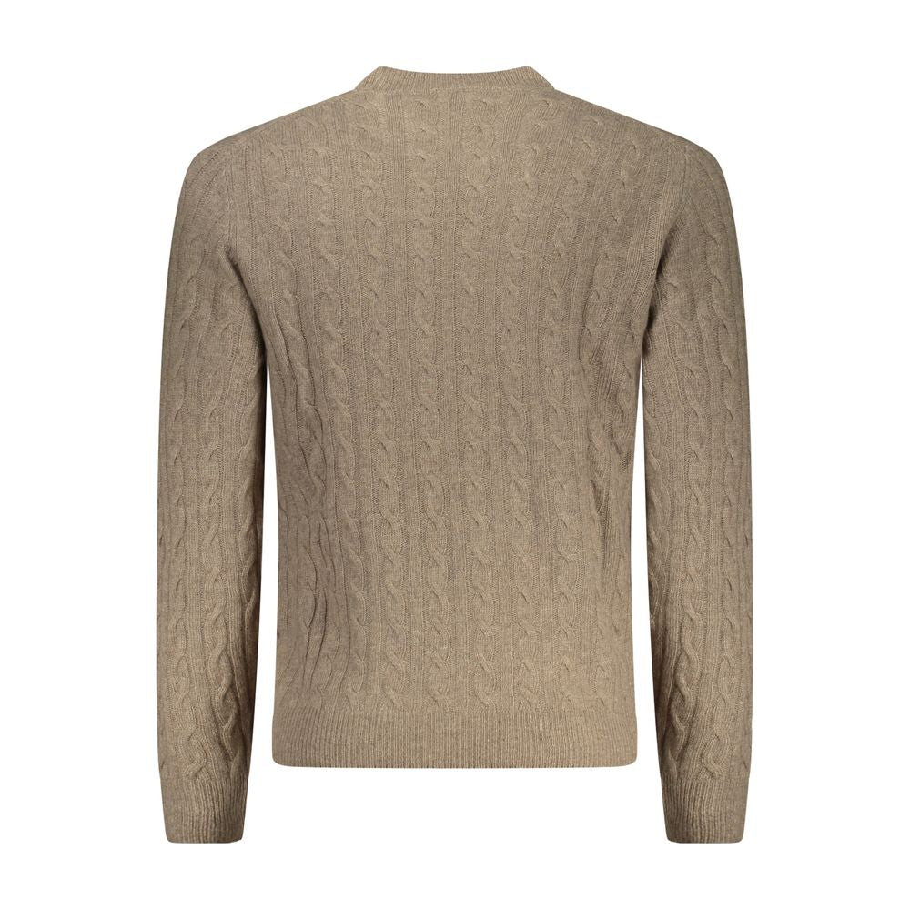 Marrone Poliammide Men Sweater