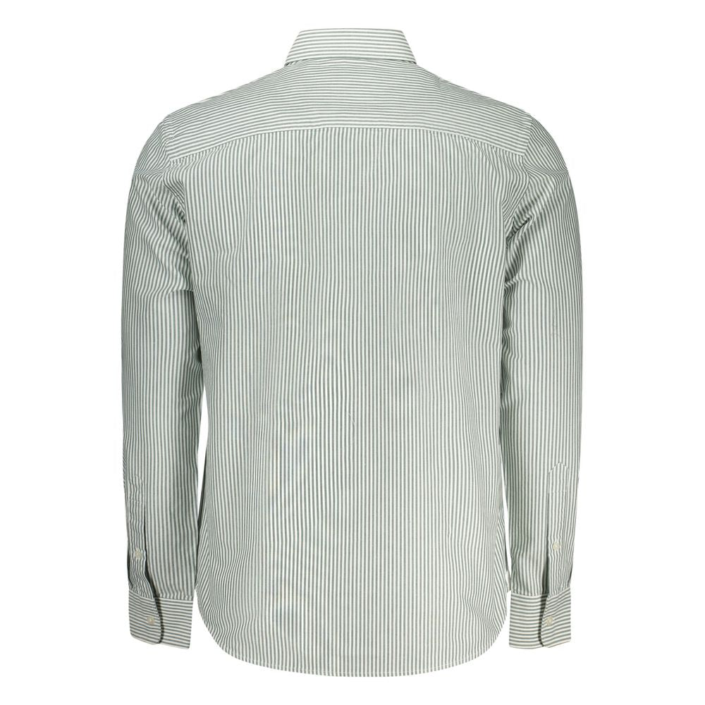 Green Cotton Men's Shirt