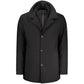 Black Polyester Men's Jacket