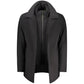 Black Polyester Men's Jacket